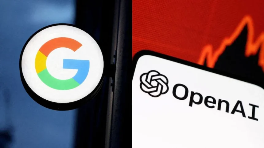 OpenAI introduces a new search feature in ChatGPT, aiming to compete with Google.